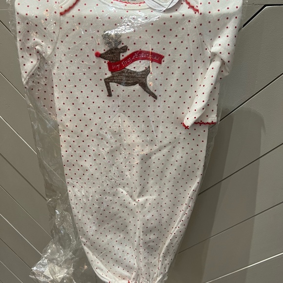 3 Mud Pie outfits, girls 0-3 months thanksgiving and Christmas outfits - Picture 2 of 8